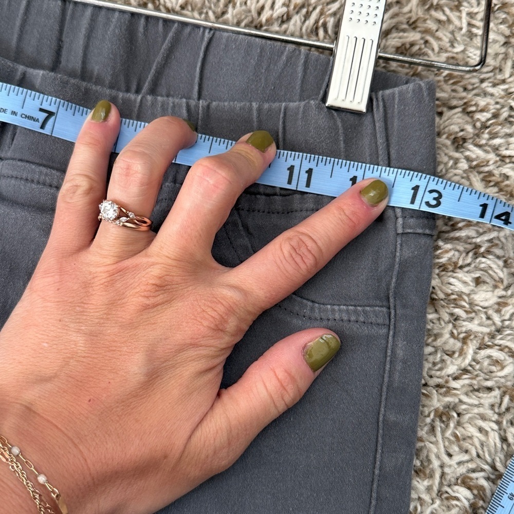 Umgee Moto Skinny Jean Stretch Gray size Small - Picture 11 of 12